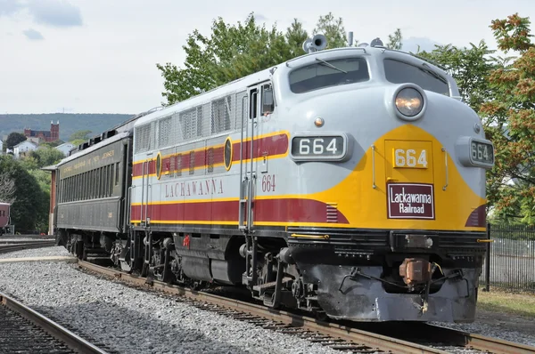 Steamtown National Historic Site i Scranton, Pennsylvania — Stockfoto