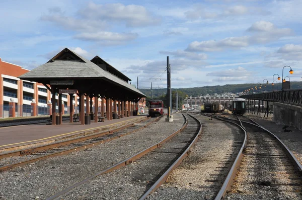 Museo Electric City Trolley en Scranton, Pensilvania — Foto de Stock