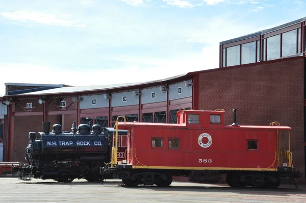 Steamtown National Historic witryny w Scranton w Pensylwanii — Zdjęcie stockowe