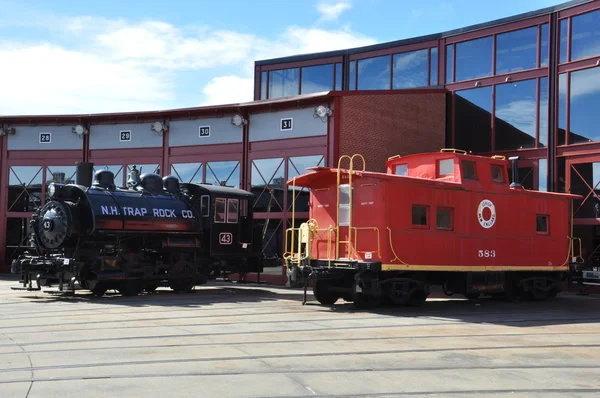 Steamtown National Historic Site em Scranton, Pensilvânia — Fotografia de Stock