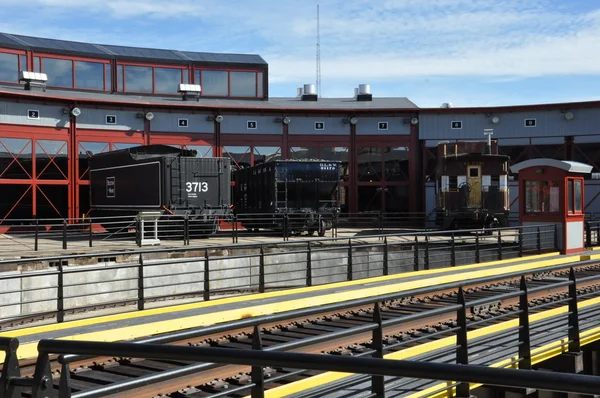 Steamtown National Historic witryny w Scranton w Pensylwanii — Zdjęcie stockowe