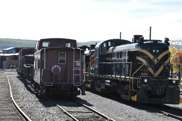 Steamtown National Historic witryny w Scranton w Pensylwanii — Zdjęcie stockowe