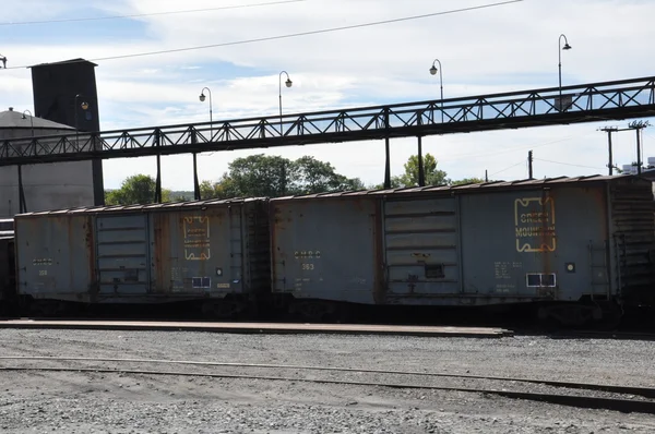 Steamtown národní historické místo v Scrantonu v Pensylvánii — Stock fotografie