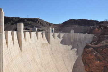 Nevada ve Arizona sınırında hoover Barajı