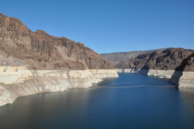 Lake Mead yakınındaki Hoover Barajı Nevada