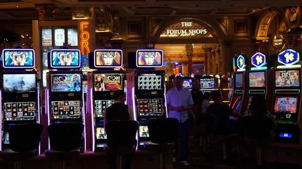 Caesars Палас Отель и казино в Лас-Вегасе — стоковое фото