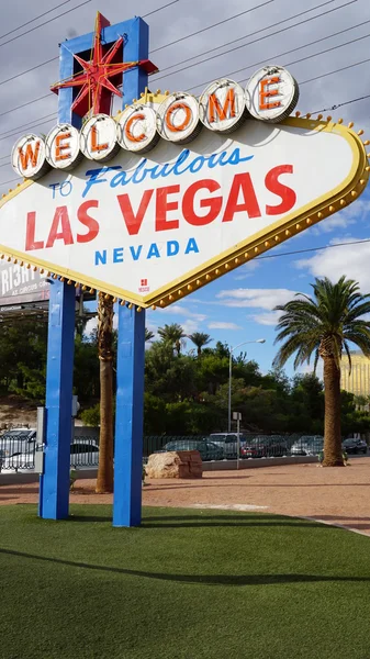 Welcome to Fabulous Las Vegas sign — Stock Photo, Image