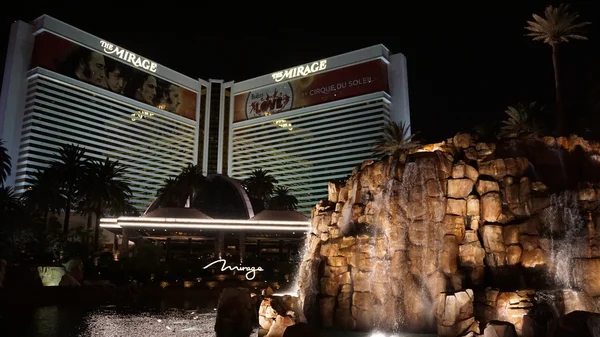 Mirage Hotel and Casino a Strip, Las Vegas, Nevada — Stock Fotó