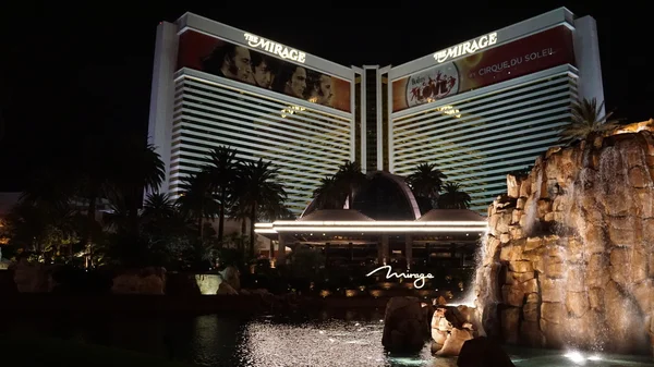 Mirage Hotel and Casino on the Strip em Las Vegas, Nevada — Fotografia de Stock