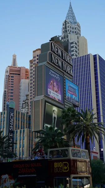 New York New York hotel-casino in Las Vegas — Stock Photo, Image