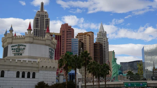 New York New York hotel-casino in Las Vegas — Stockfoto