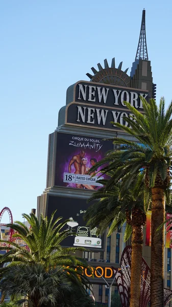 Нью-Йорк Нью-Йорк отель-казино в Лас-Вегасе — стоковое фото