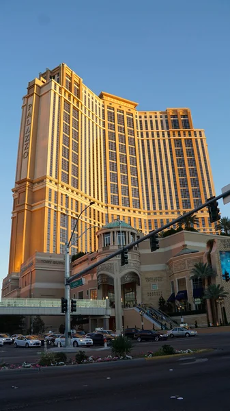 Het palazzo luxe hotel en casino resort in las vegas — Stockfoto