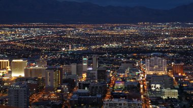 Las Vegas, Nevada Stratosphere kule gece görüş
