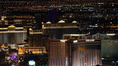 Las Vegas, Nevada Stratosphere kule gece görüş