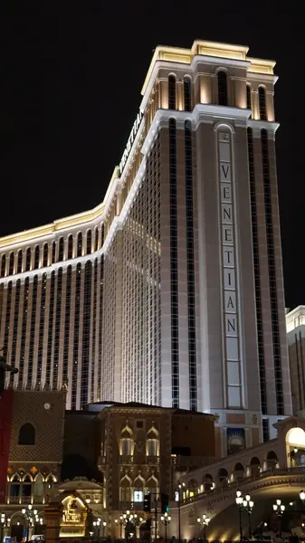 The Venetian Resort Hotel and Casino em Las Vegas, Nevada — Fotografia de Stock