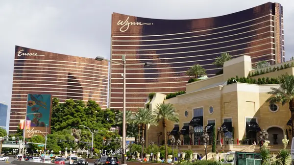 Wynn och Encore Hotel and Casino i Las Vegas — Stockfoto