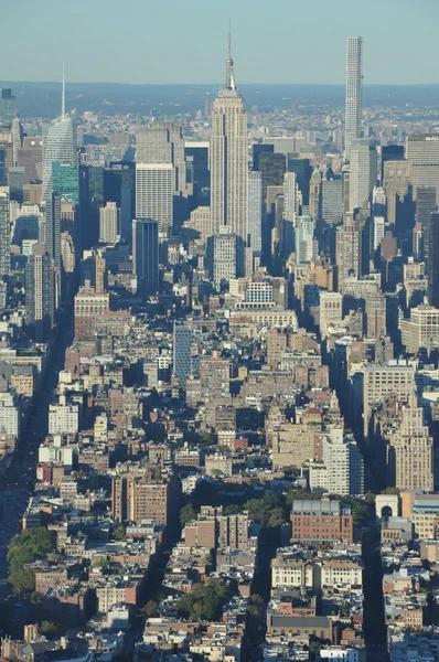 Vista desde una plataforma de observación del World Trade Center en Nueva York —  Fotos de Stock