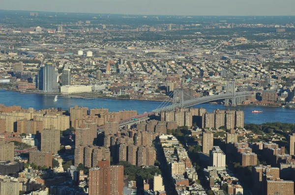 Vista de One World Trade Center Observation Deck em Nova York — Fotografia de Stock