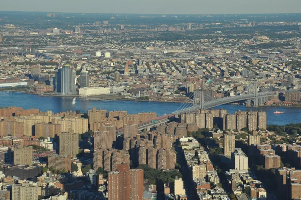 Vista de One World Trade Center Observation Deck em Nova York — Fotografia de Stock