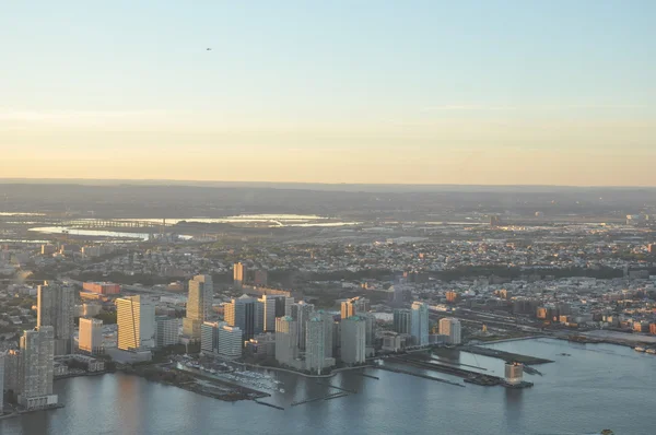 Vue depuis un pont d'observation du World Trade Center à New York — Photo