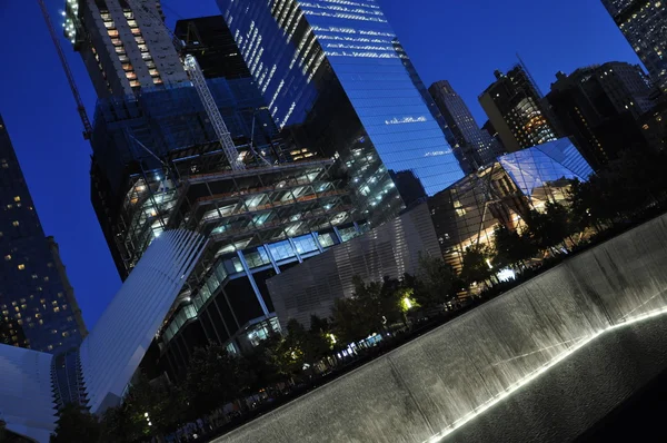 Memoriale dell '11 settembre a New York — Foto Stock