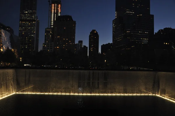 9-11 纪念在纽约城 — 图库照片