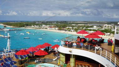 Grand Turk, Turks ve Caicos Adaları uzak yelken carnival Breeze