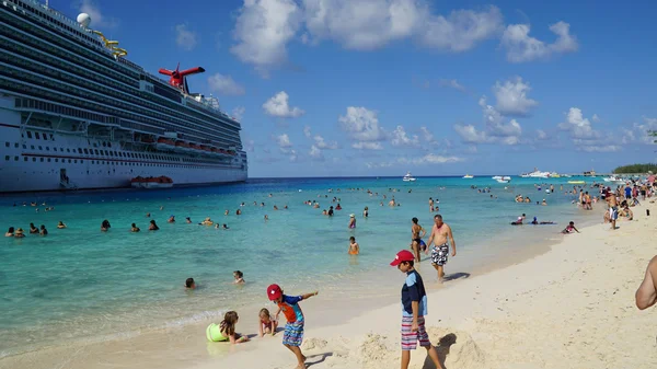 Governor 's Beach em Grand Turk Island — Fotografia de Stock