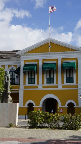 Guvernéři palác v Willemstad, Curacao — Stock fotografie