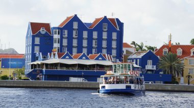 WILLEMSTAD, CURACAO - 25 Kasım 2016 'da Hollanda' nın Curacao bölgesindeki Willemstad civarında, Karayipler 'de görüldü..