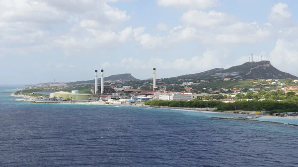 Veduta di Willemstad, Curacao — Foto Stock