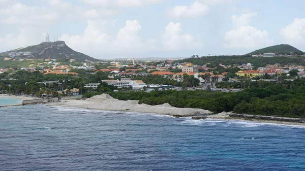 Vista de Willemstad, Curaçao — Fotografia de Stock