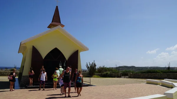 Alto Vista Chapel in Aruba — Stock Photo, Image