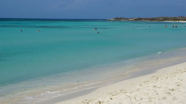 Plage d'Arashi à Aruba — Photo