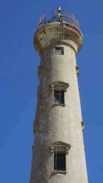 Kaliforniya deniz feneri Aruba — Stok fotoğraf