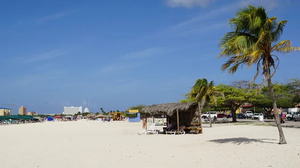 Eagle Beach in Aruba — Stockfoto