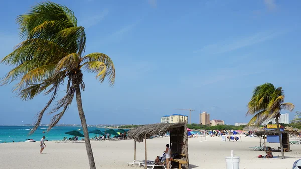 Playa de águila en Aruba — Foto de Stock