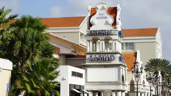 Lloyd G. Smith Boulevard in Aruba — Stockfoto