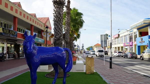 Lloyd G. Smith Boulevard à Aruba — Photo