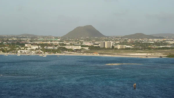 Weergave van Aruba — Stockfoto