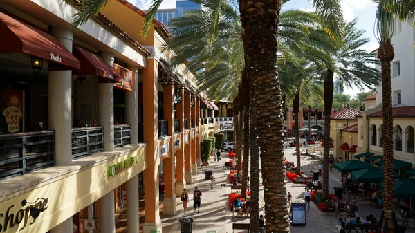 Stadtplatz in West Palm Beach, Florida — Stockfoto