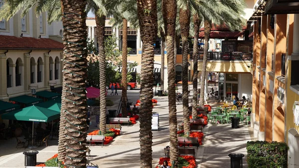 Stadtplatz in West Palm Beach, Florida — Stockfoto