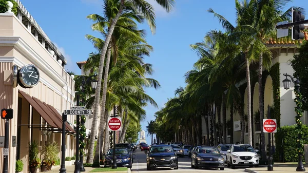 Palm Beach, Florida Avenue değer — Stok fotoğraf