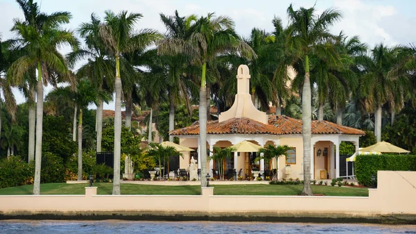 Palm Beach Nov Donald Surpasse Mar Lago Sur Palm Beach — Photo