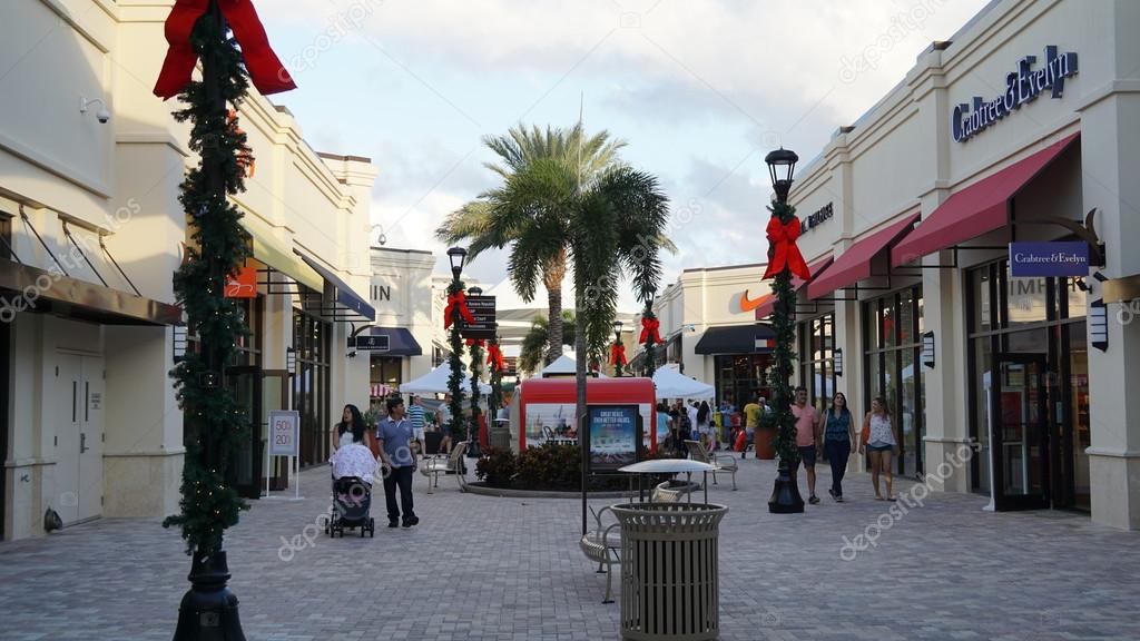 Palm Beach Outlets in West Palm Beach, Florida Stock Editorial Photo