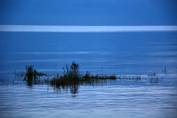 Gece denizde — Stok fotoğraf