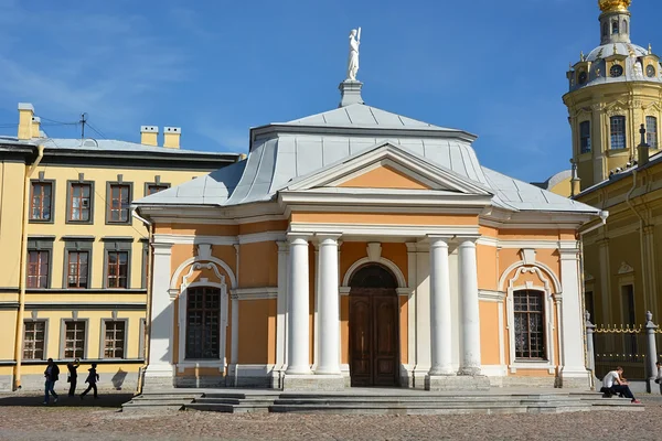 Boat housel in Peter and Paul fortress — Stock Photo, Image