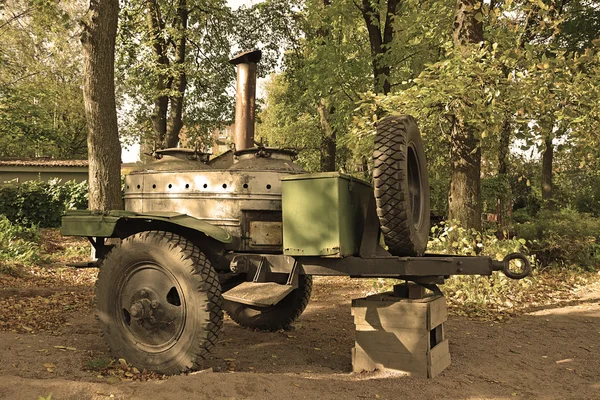 Old style field-kitchen — Stock Photo, Image