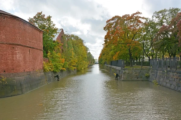 Kronstadt canal — Stockfoto